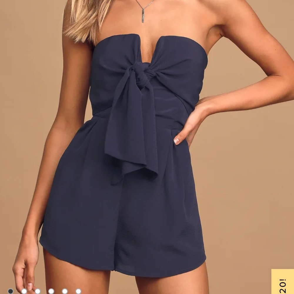 Blue Romper